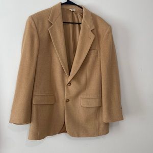Bill Blass Camel hair blazer